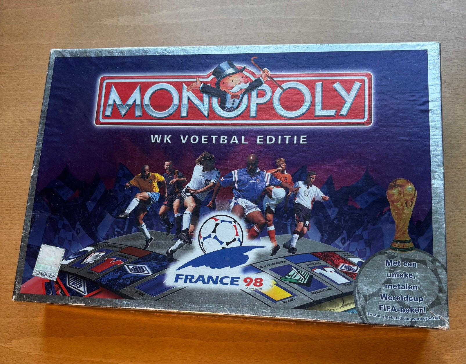 Monopoly Wk editie France 1998, Vijf spelers of meer, Ophalen of Verzenden, Zo goed als nieuw, Reisspel