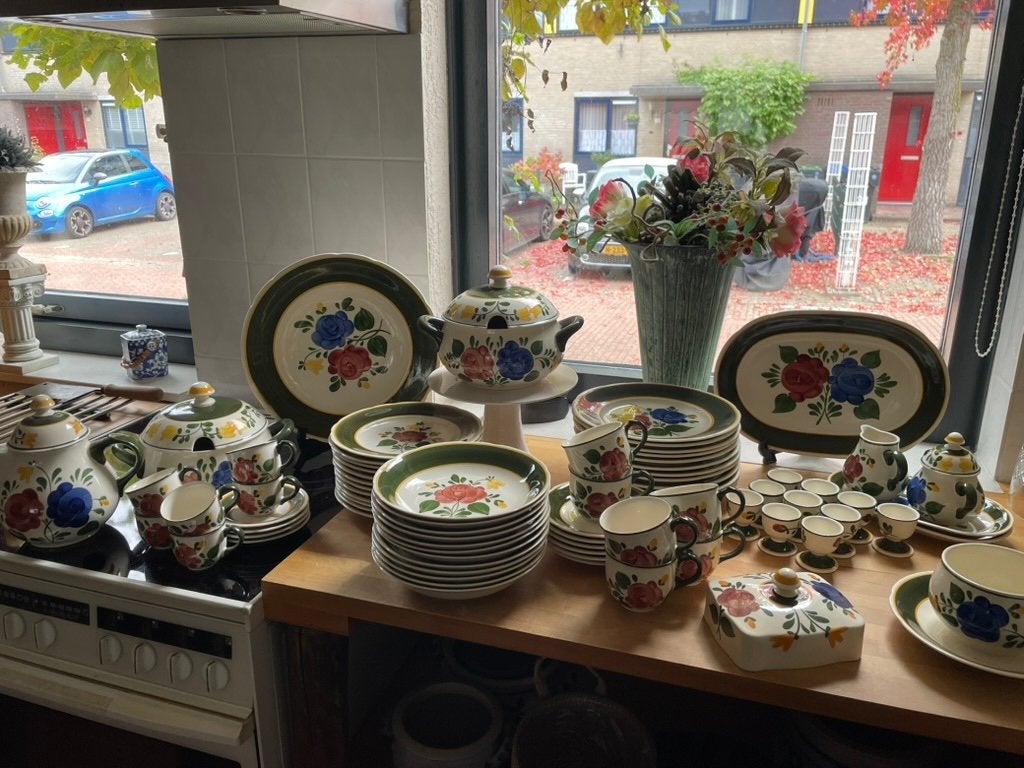 Prachtig groot Villeroy & Boch "Bauernblume" Servies, Ophalen, Gebruikt, Villeroy & Boch, Overige stijlen