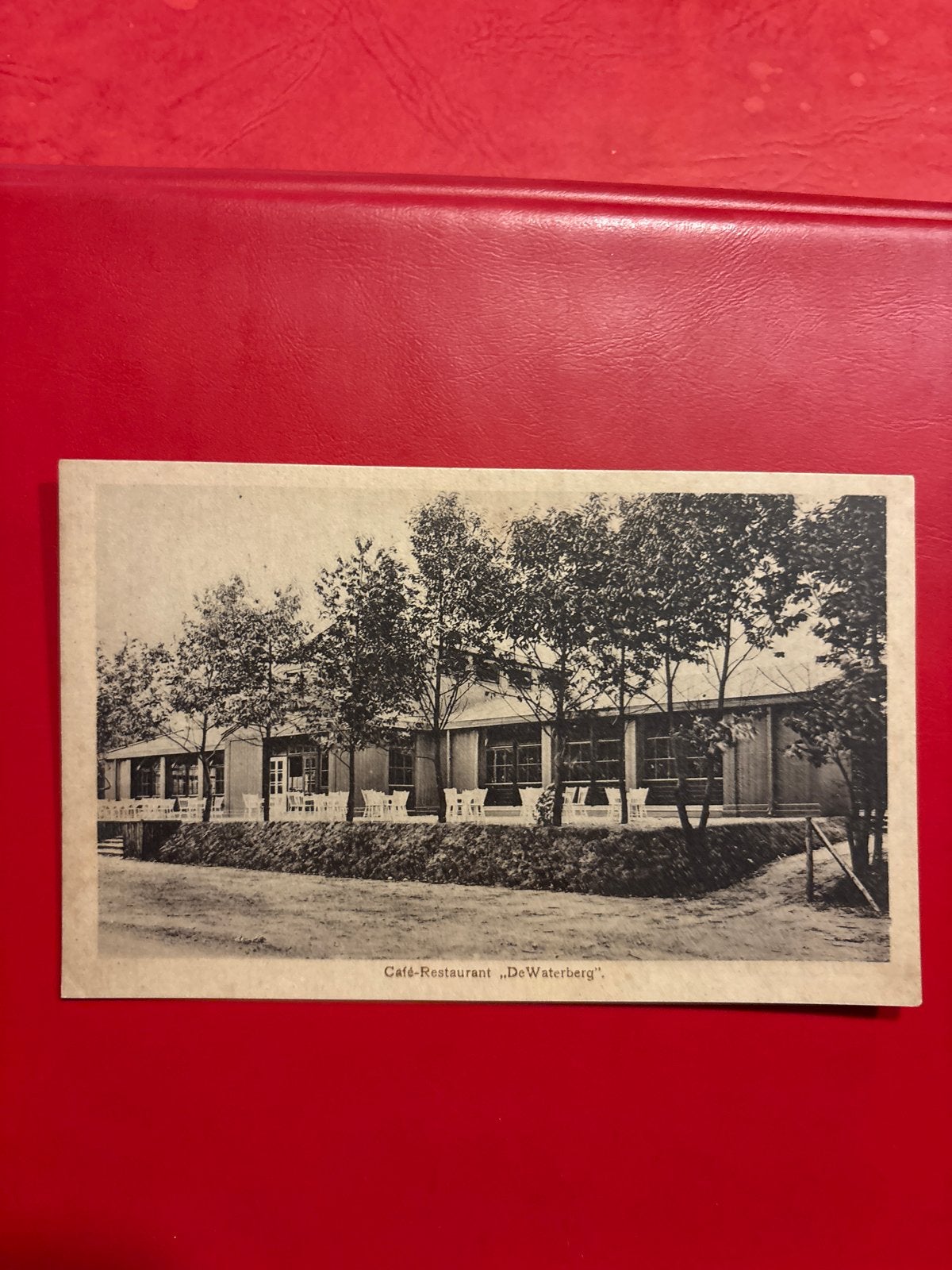 Café-Restaurant "DeWaterberg" Openluchtmuseum, Ophalen of Verzenden, 1920 tot 1940, Ongelopen, Gelderland