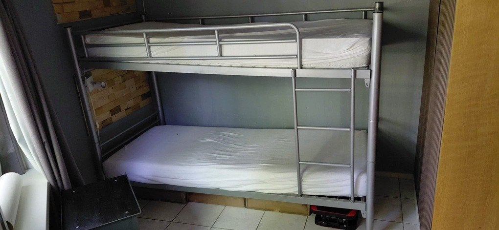 stapelbed stapel bed, Ophalen, 90 cm, Tweepersoons, Zo goed als nieuw