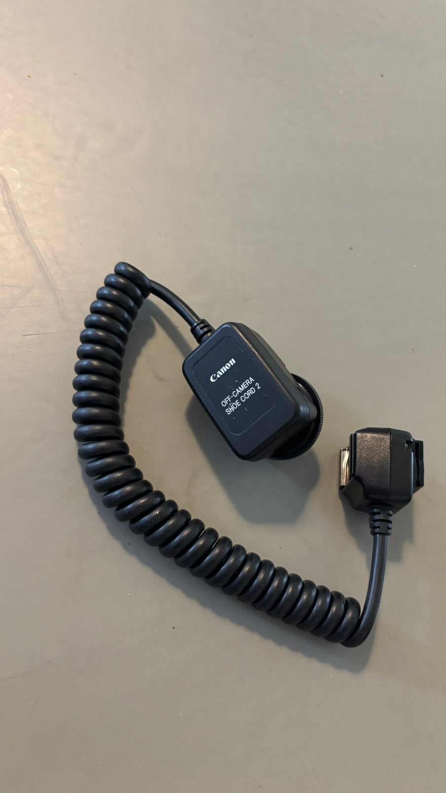 Canon OC-E3 Flash Off-Camera Shoe Cord, Ophalen of Verzenden, Zo goed als nieuw, Canon, Overige typen