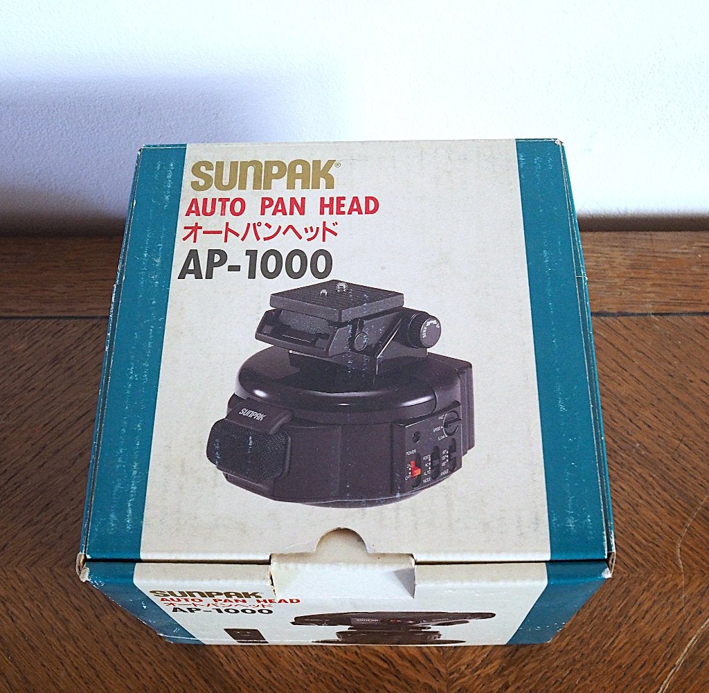 Sunpak Auto Pan Head AP-1000, Ophalen, Nieuw, Overige typen, Snelkoppelingsplaat
