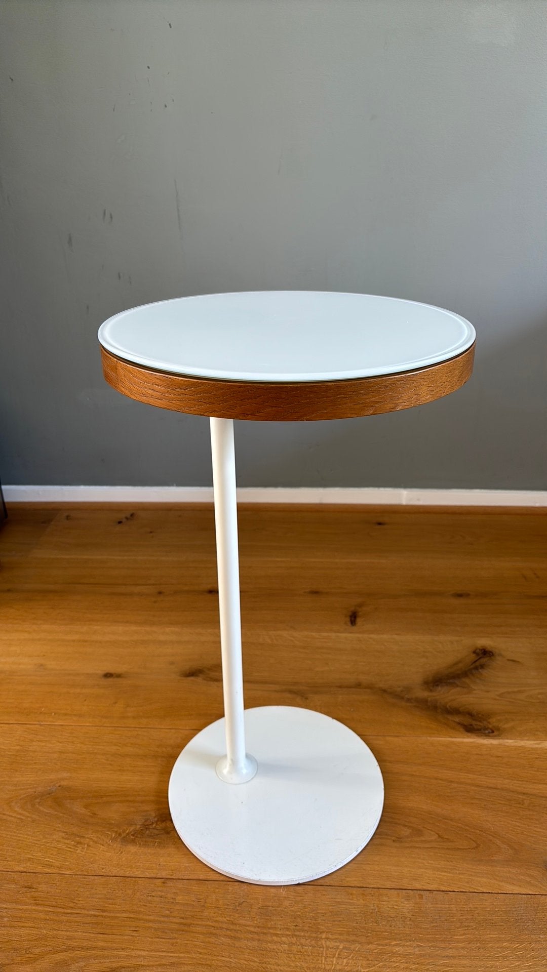 Ikea Stockholm bijzettafel nachtkastje, Minder dan 55 cm, Gebruikt, Rond, Ophalen