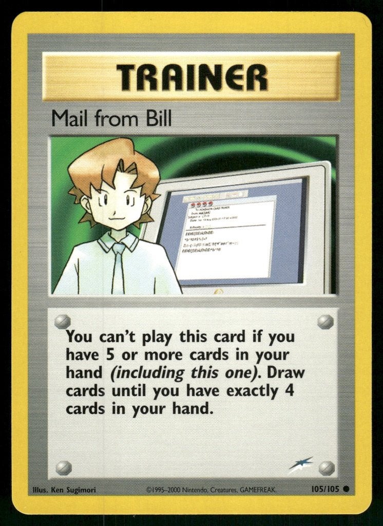 Mail from Bill 105/105 - Neo Destiny (NM), Verzenden, Gebruikt