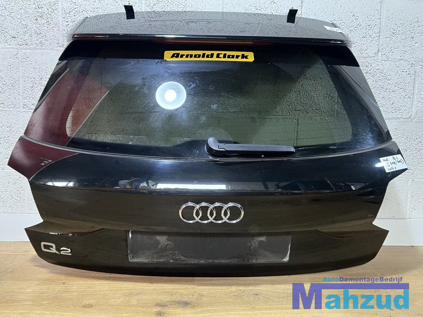 AUDI Q2 (GAB/GAB) Zwart achterklep 2016+, Gebruikt, Deur, AUDI AG, Auto-Union-Strasse 1
85045  Ingolstadt, DE