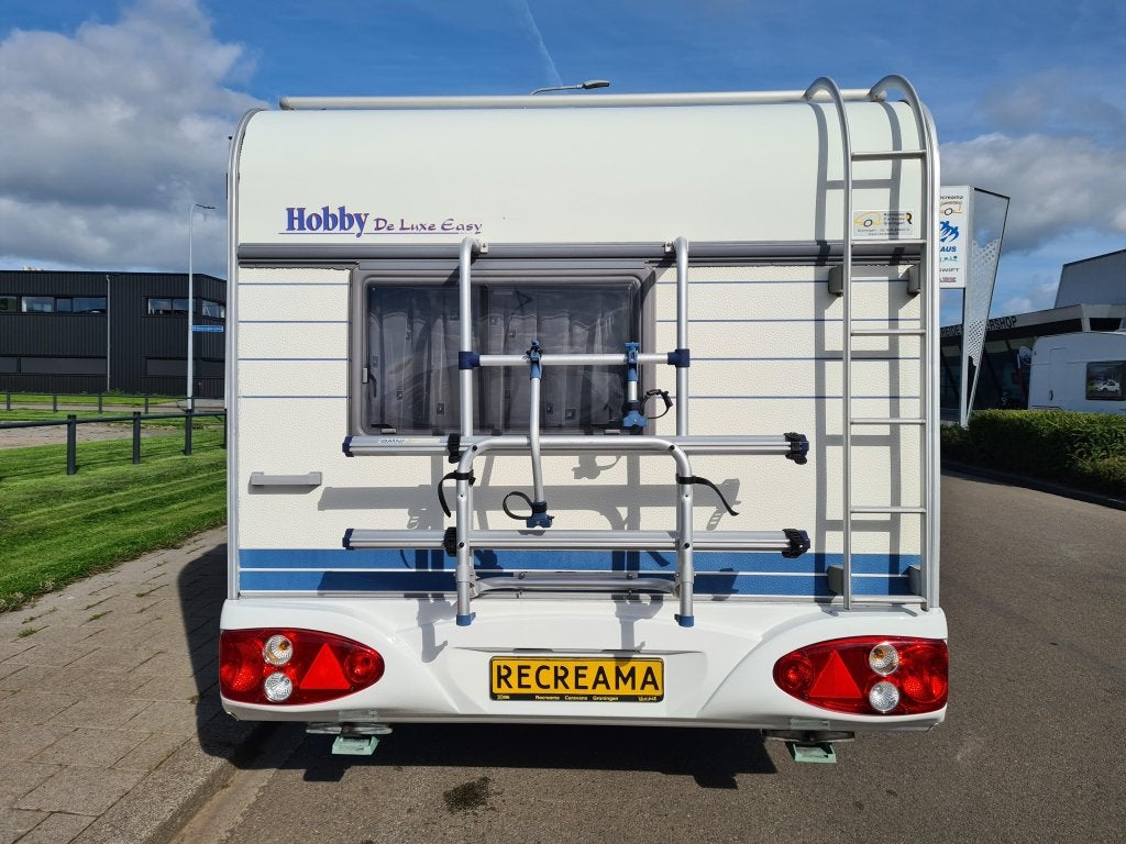 Hobby De luxe Easy 400 SF Incl. mover, Caravans en Kamperen, Standaardzit, Hobby, Schokbreker, Bedrijf