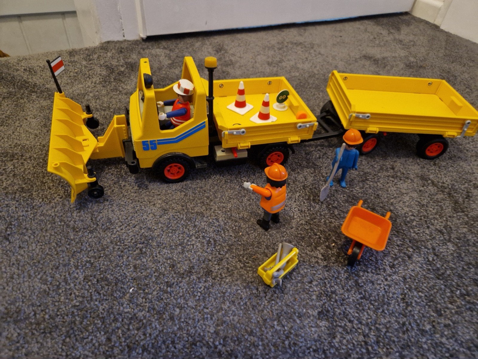 Playmobil Sneeuwschuiver Set met Aanhanger en Poppetjes, Kinderen en Baby's, Ophalen of Verzenden