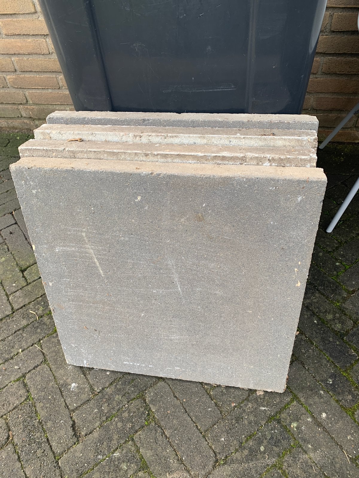 4x tegel beton 50 x 50 cm 4,5 cm dikte nieuw, Ophalen, Nieuw, 20 tot 50 mm