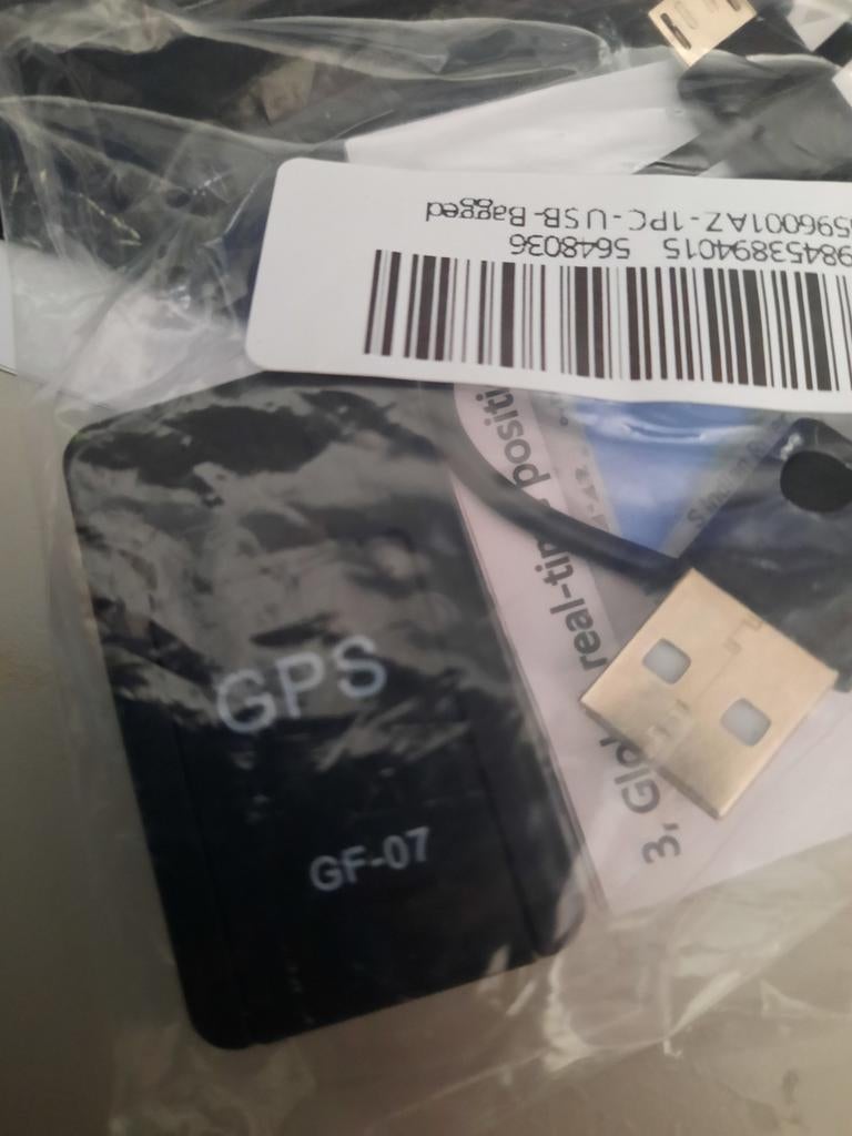Mini GPS Tracker GF-07 - Realtime Tracking, Verzenden, Nieuw