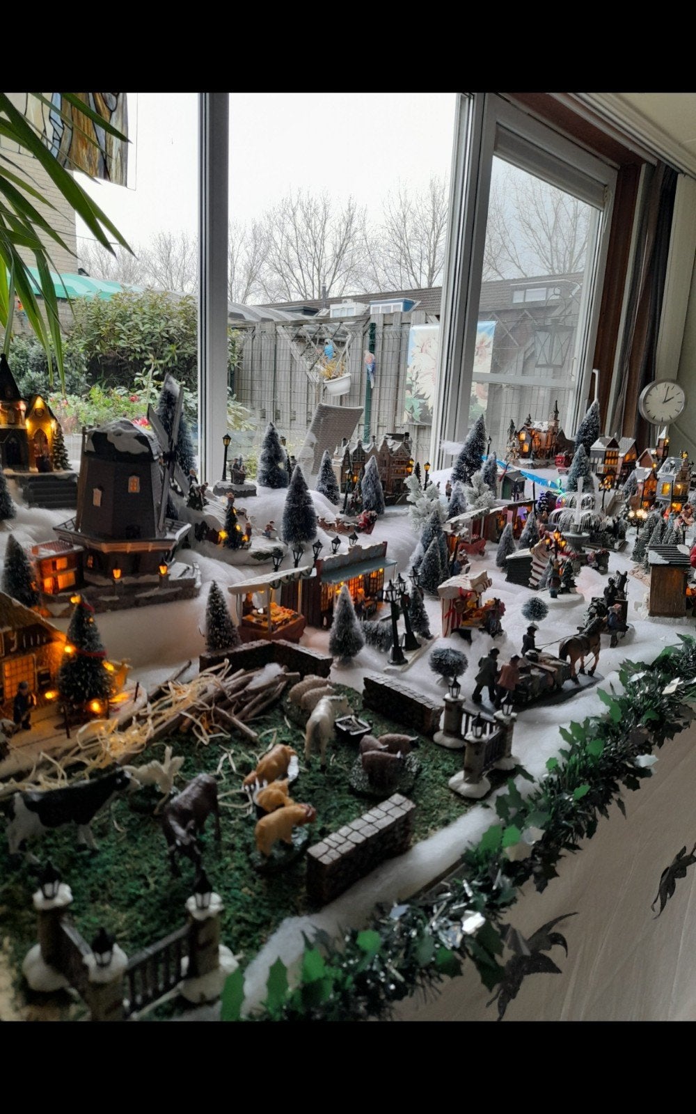 kerstdorp   wegens omstandigheden te koop, Diversen, Ophalen, Zo goed als nieuw