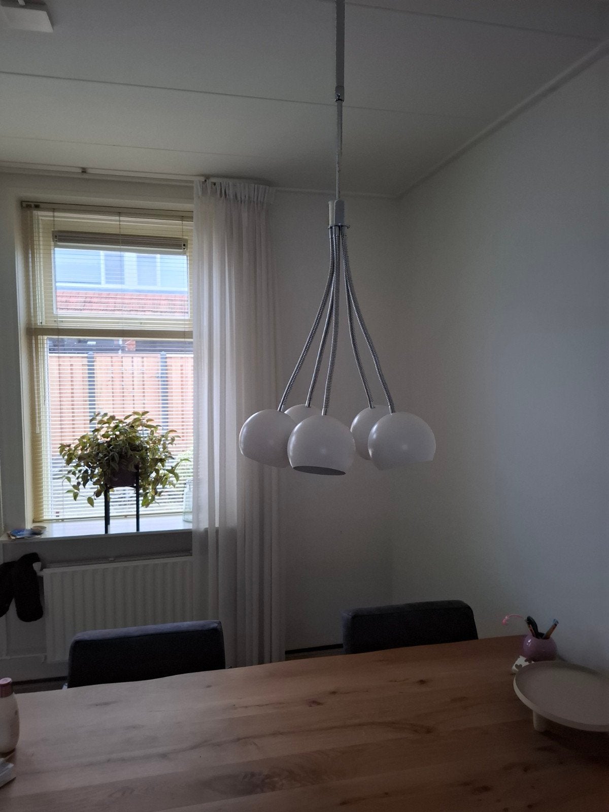 Plafondlamp, Huis en Inrichting, Ophalen, Zo goed als nieuw, Metaal, Minder dan 50 cm