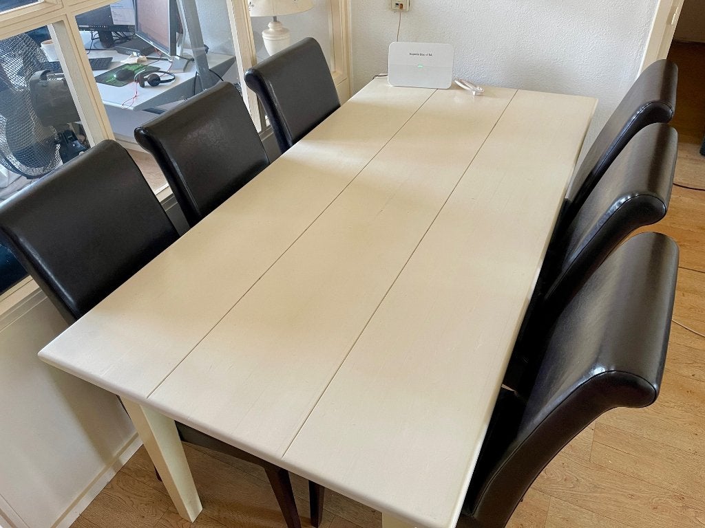 Eethoek, Ophalen, Gebruikt, Vijf personen of meer, Rechthoekig