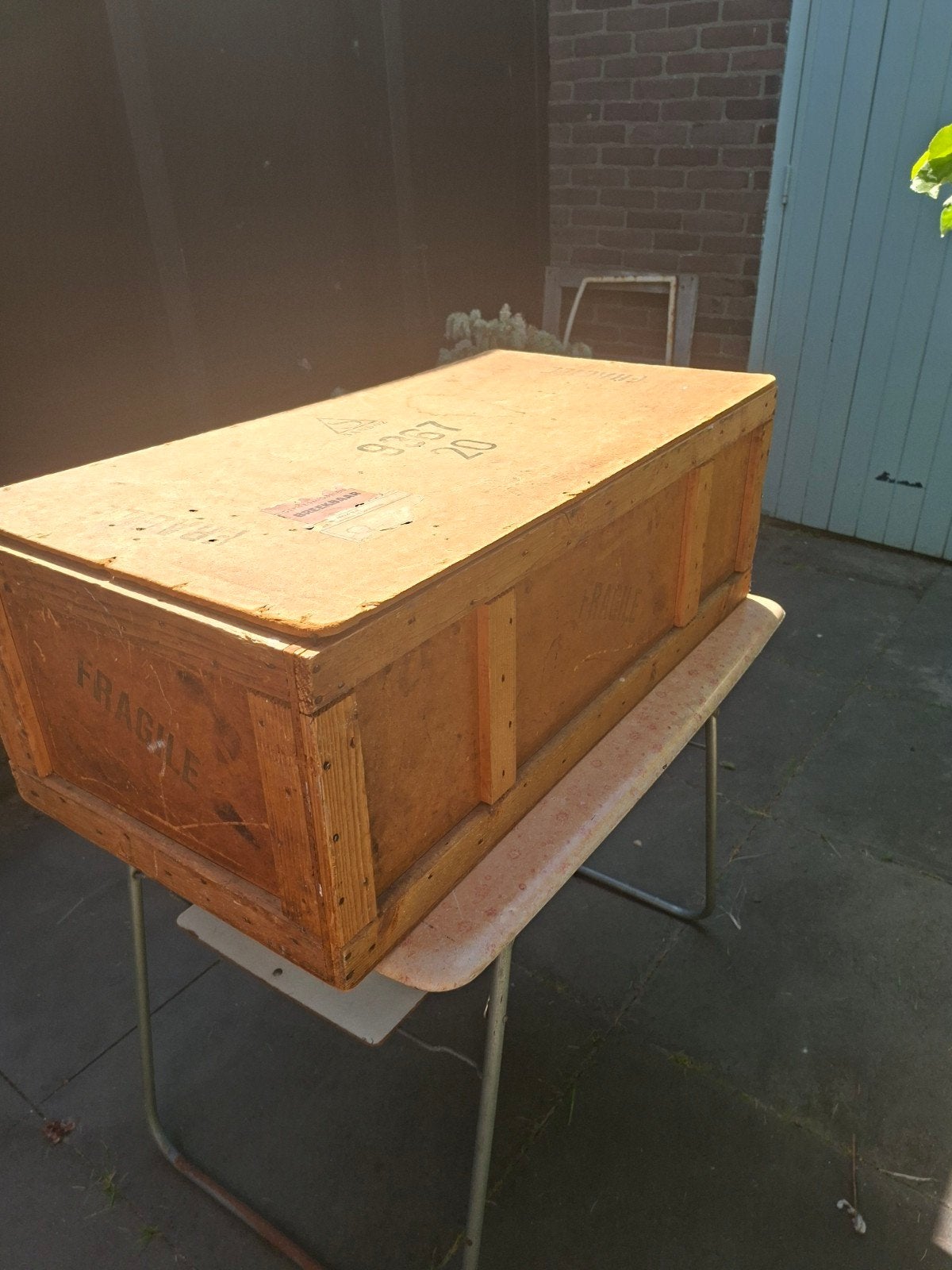Authentieke Houten Apothekerskist / Transportkist – Sandoz N, Ophalen