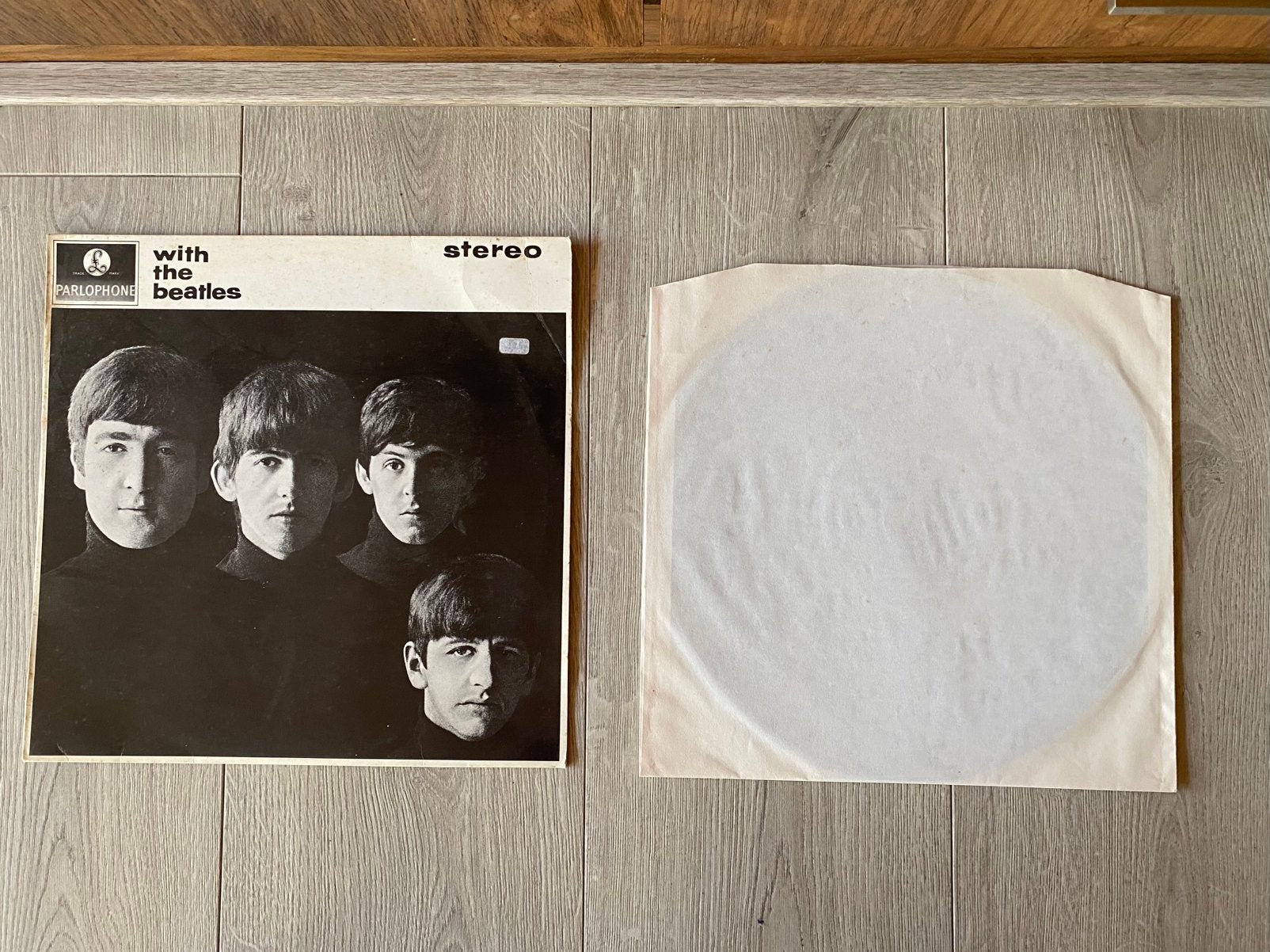 The Beatles/ With the Beatles originele NL persing 1963, Gebruikt, Overige formaten, Ophalen of Verzenden, Poprock