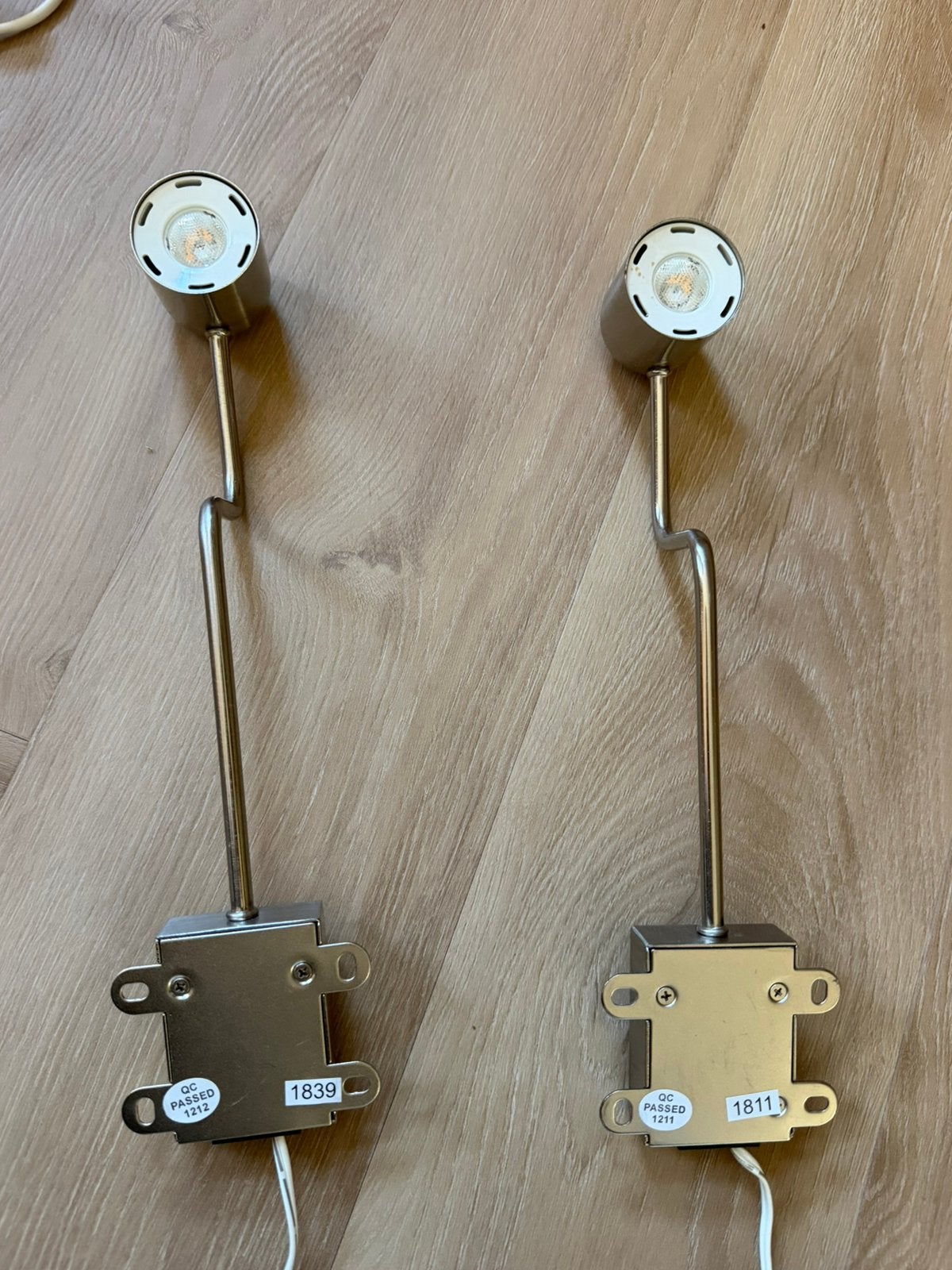 IKEA Lampen voor op kast, Ophalen of Verzenden, Gebruikt, Kastverlichting, Zilver