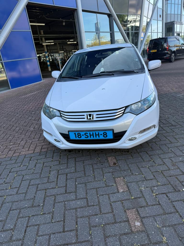 Honda Insight 1.3 Hybrid AUT 2011 Wit Goed Lezen., Euro 5, 4 cilinders, Origineel Nederlands, Te koop