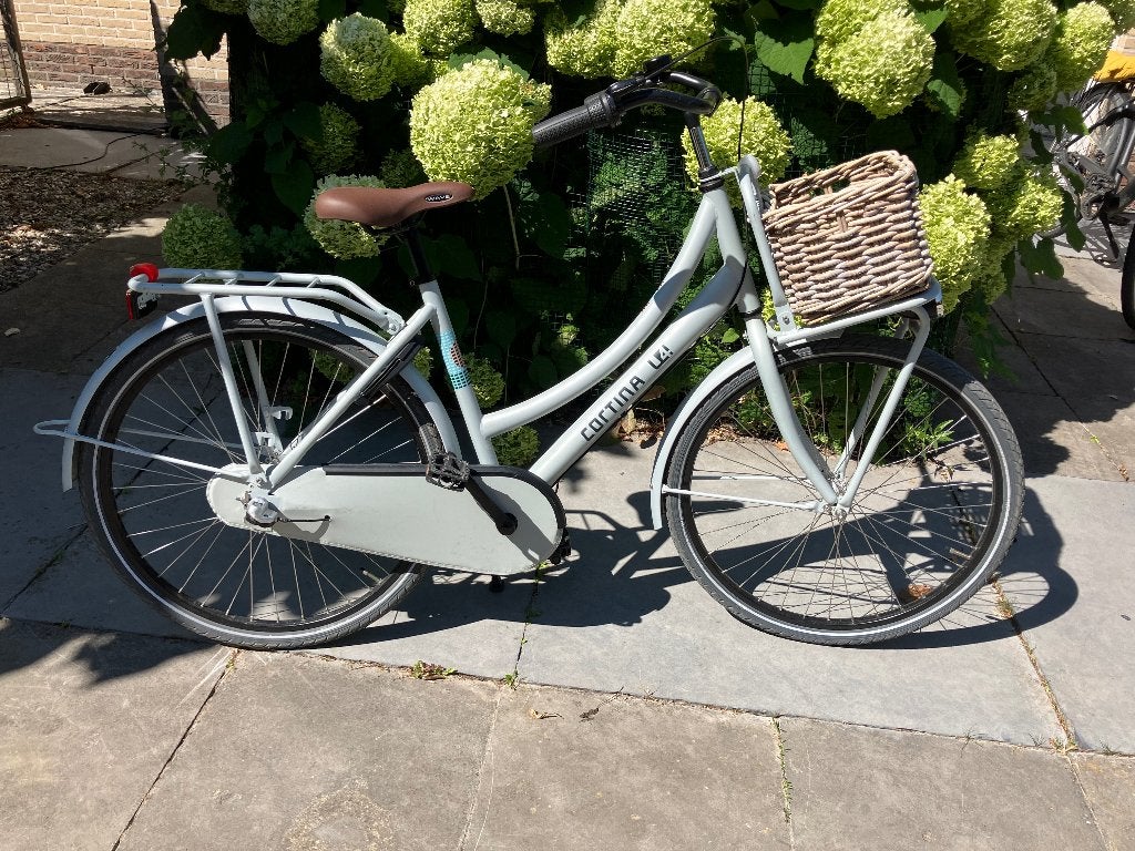 Cortina u4 26 inch meisjesfiets, Fietsen en Brommers, Terugtraprem, Versnellingen, Zo goed als nieuw, Cortina