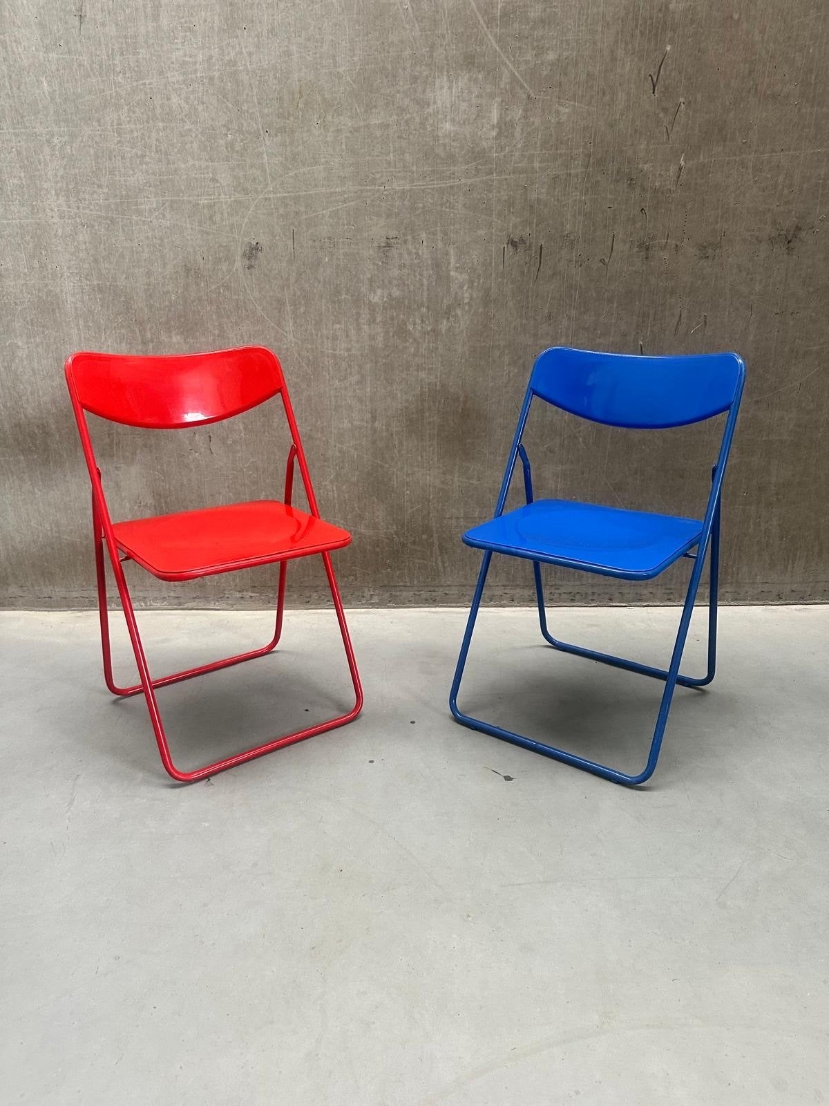 2 vintage Ikea klapstoelen Ted van Niels Gammelgaard, Ophalen of Verzenden