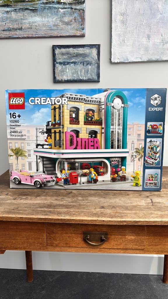 Lego 10260 1950’s diner, Kinderen en Baby's, Speelgoed | Duplo en Lego, Ophalen, Zo goed als nieuw