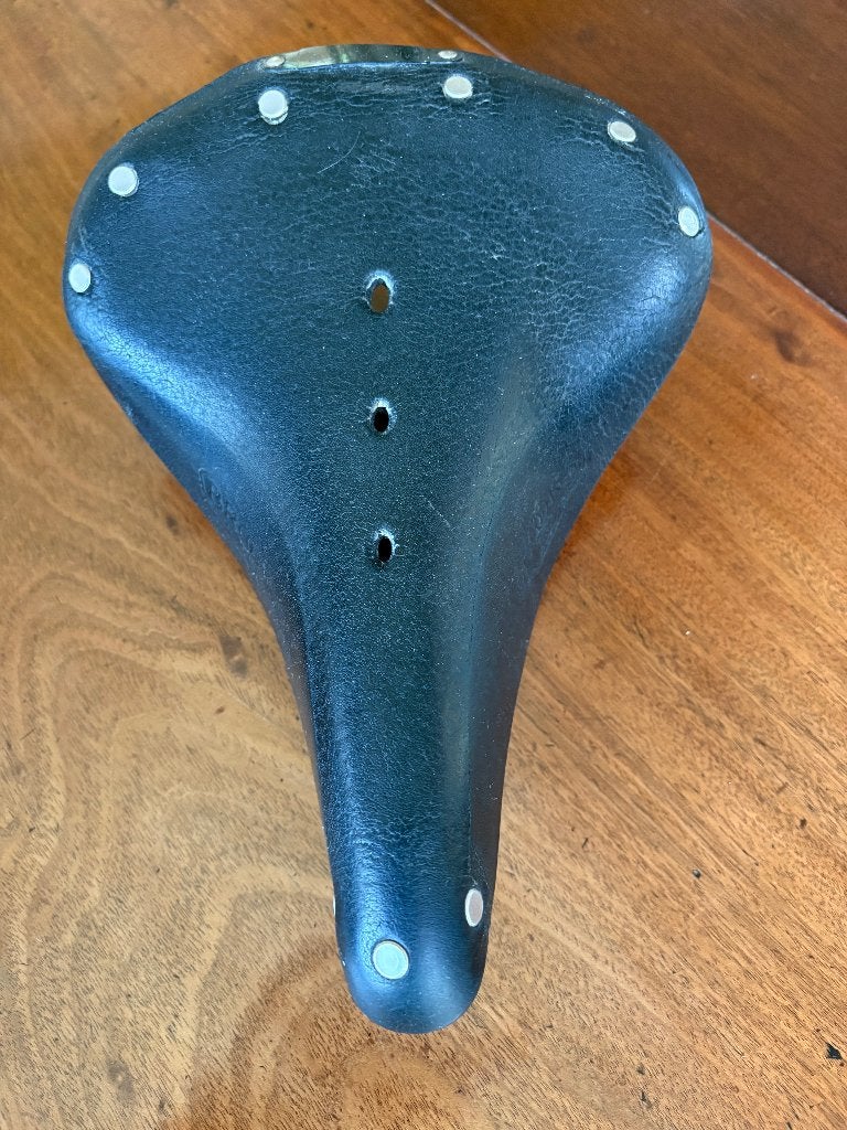 fietszadel zwart merk Brooks, Ophalen, Gebruikt, Leer, Brooks