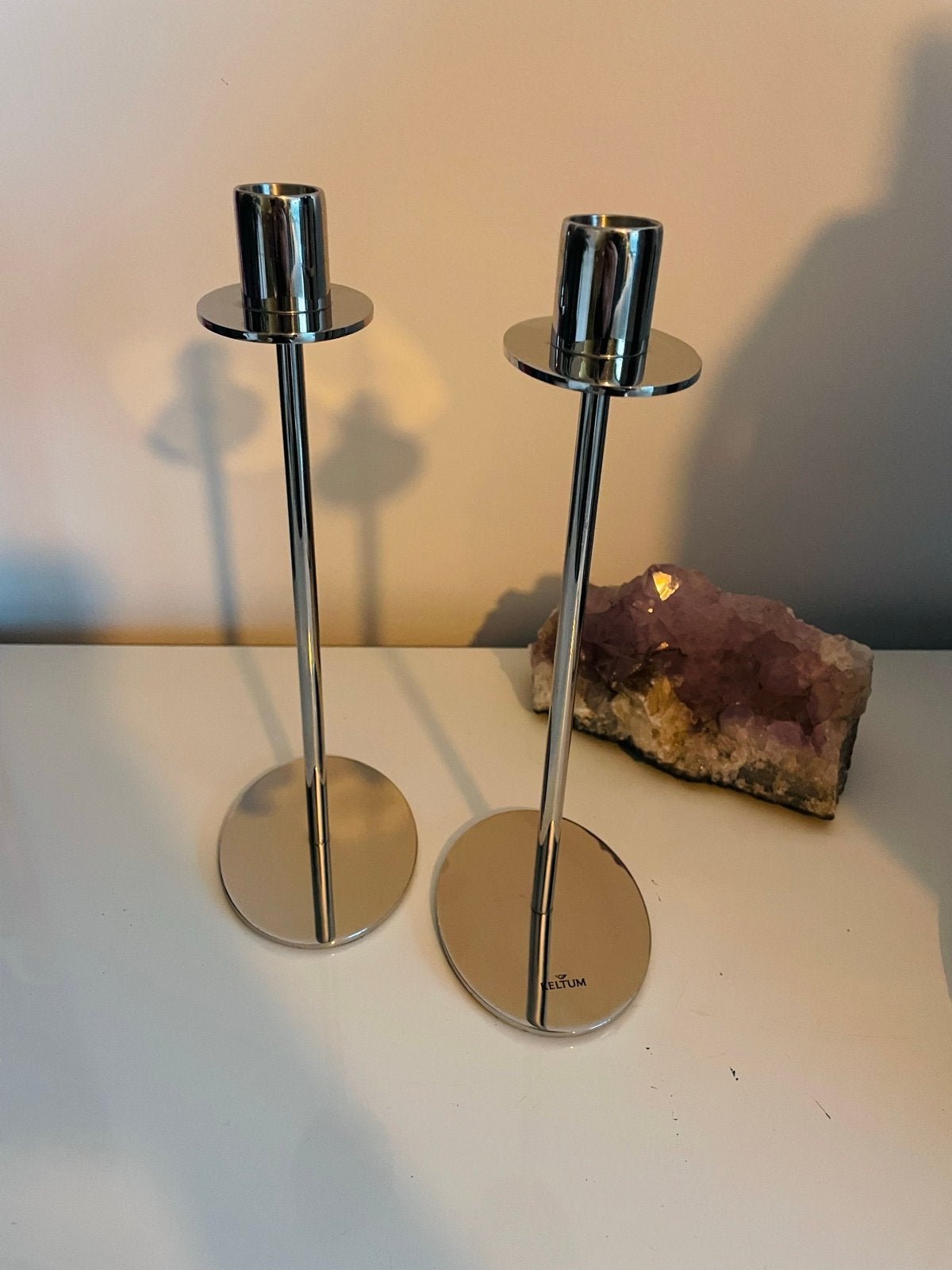 Keltum Kandelaars - Set van 2, Ophalen, Zo goed als nieuw, Metaal, Kandelaar