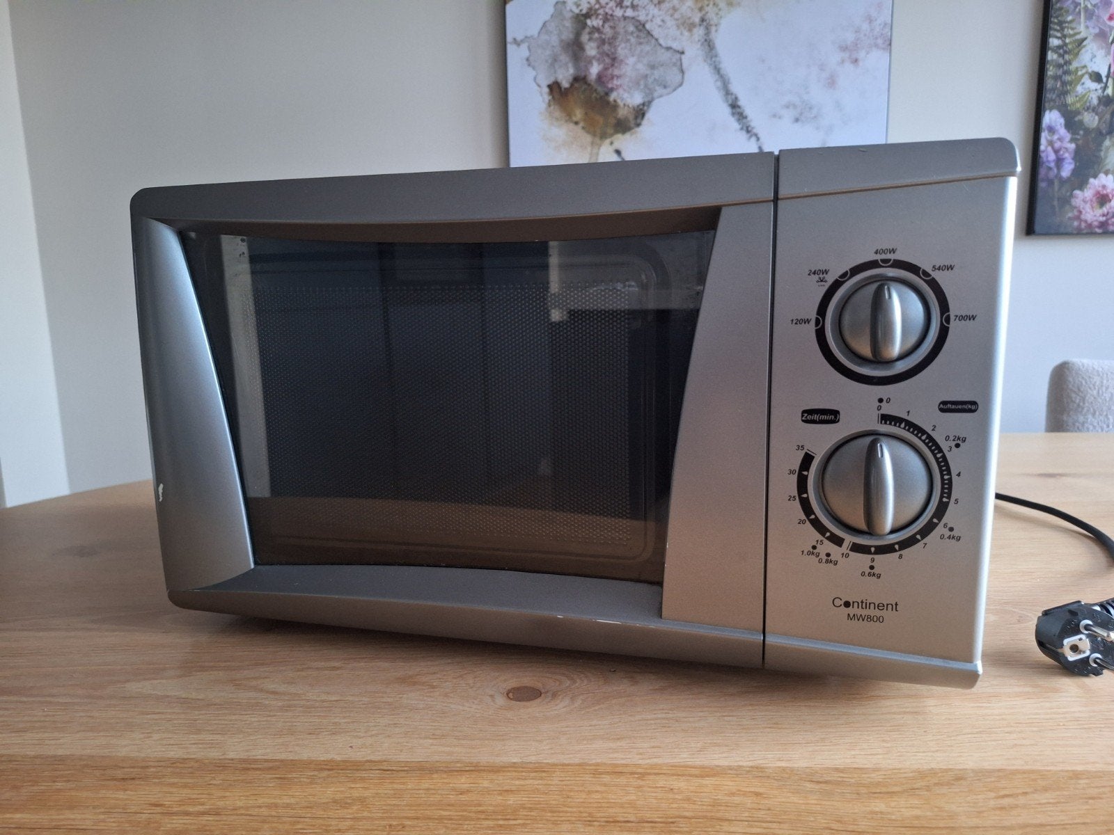 Continent MW800 Magnetron, Witgoed en Apparatuur, Ophalen, Gebruikt, Magnetron, Draaiplateau