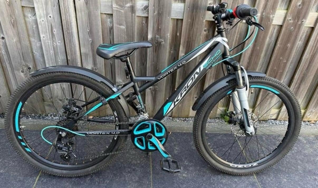 Kron Vortex 4.0 mountainbike – 24 inch frame, Hardtail, Heren, Zo goed als nieuw, Schijfrem