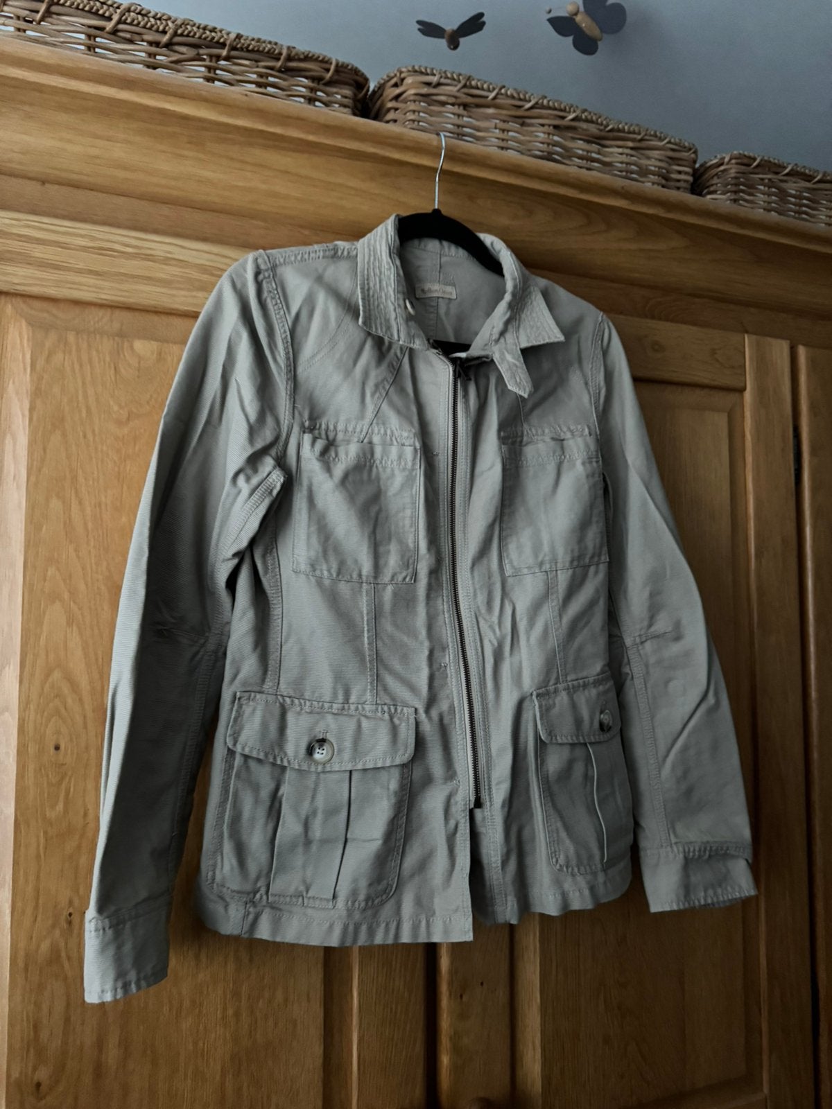 Dames Marlboro classics beige jas | maat M, Ophalen of Verzenden, Gedragen, Maat 38/40 (M), Beige