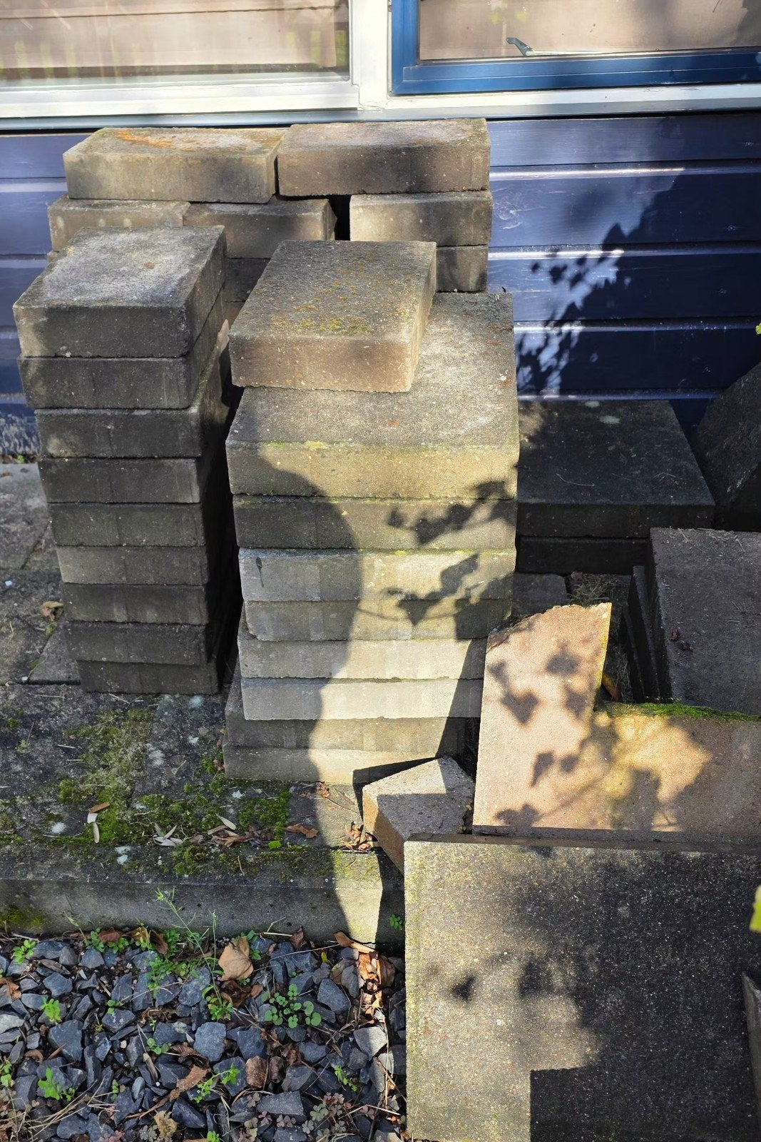 Gebruikte betonnen terrastegels, Ophalen, Gebruikt, 5 tot 10 m², Beton
