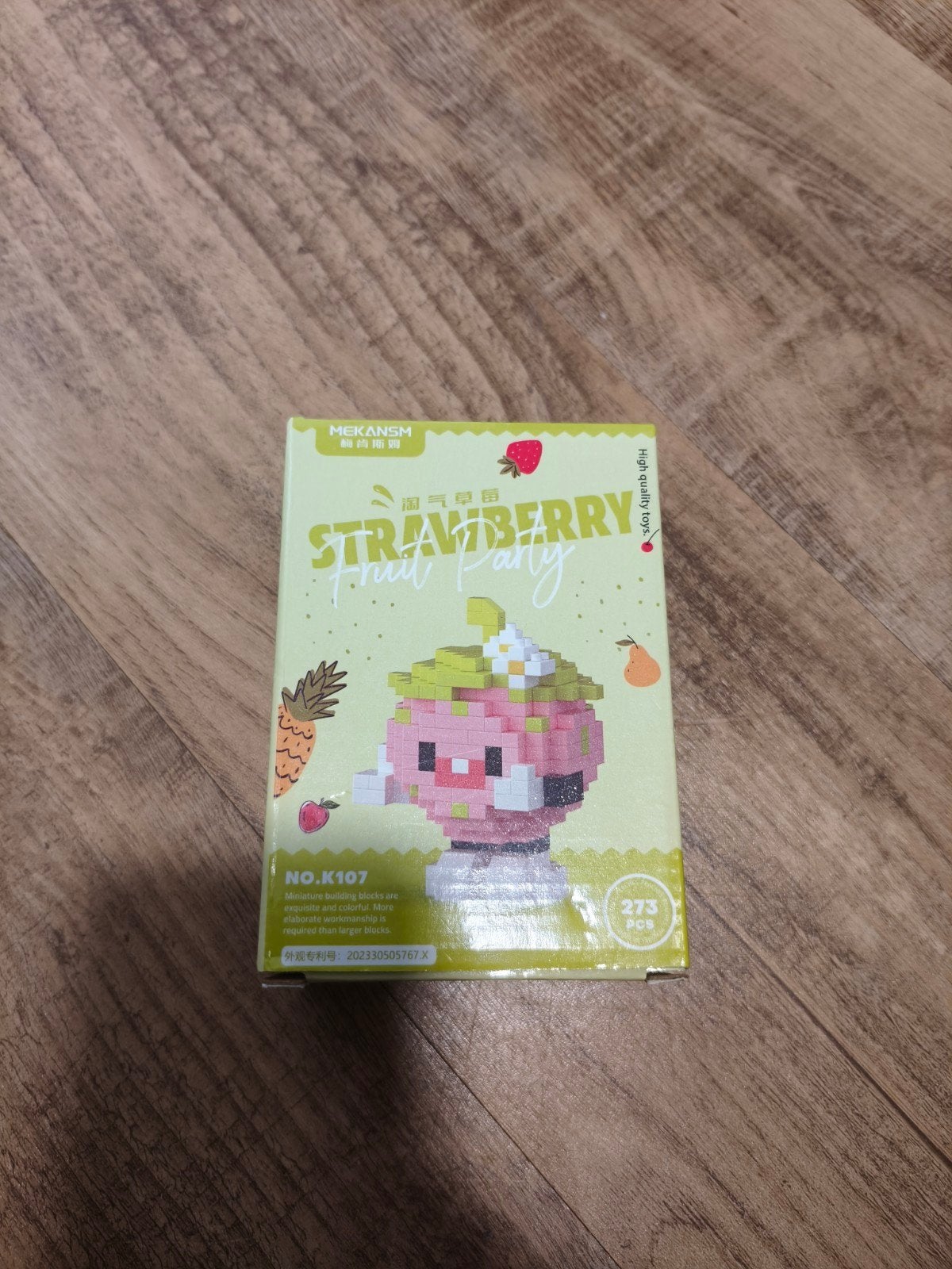 Mekansm Strawberry Fruit Party Bouwset - 273 stuks, Ophalen of Verzenden, Nieuw, Overige merken