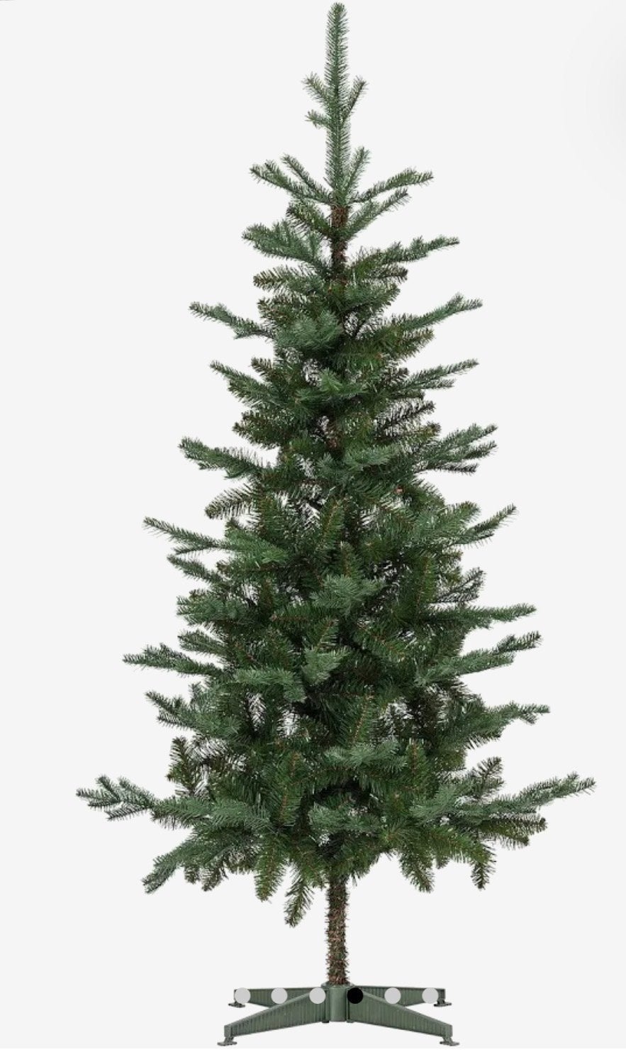 Ikea Fejka kunst kerstboom met witte kerstboomrok, Ophalen of Verzenden