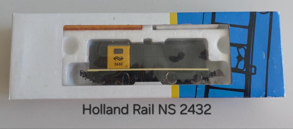 DKM / Holland Rail 2432, H0 dieselloc, Hobby en Vrije tijd, Modeltreinen | H0, Analoog, Ophalen of Verzenden, Zo goed als nieuw