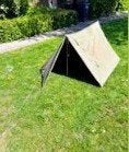 Repro US Army Pup Tent - Leger Groen, Ophalen of Verzenden, Landmacht, Amerika, Overige typen