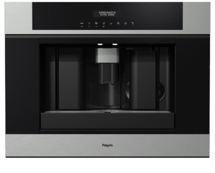 Nette PELGRIM IKM614RVS inbouw Koffiemachine - Gereviseerd, Ophalen of Verzenden, Refurbished
