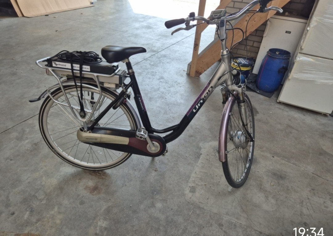 Union switch electrisch fiets, Minder dan 30 km per accu, Gebruikt, 51 tot 55 cm, Ophalen