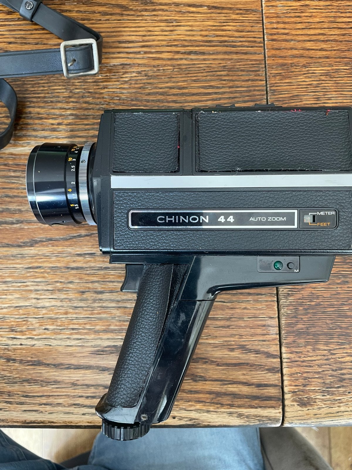 Chinon 44 Auto Zoom Super 8 filmcamera met accessoires, Audio, Tv en Foto, Videocamera's Analoog, Ophalen, 8mm, Camera