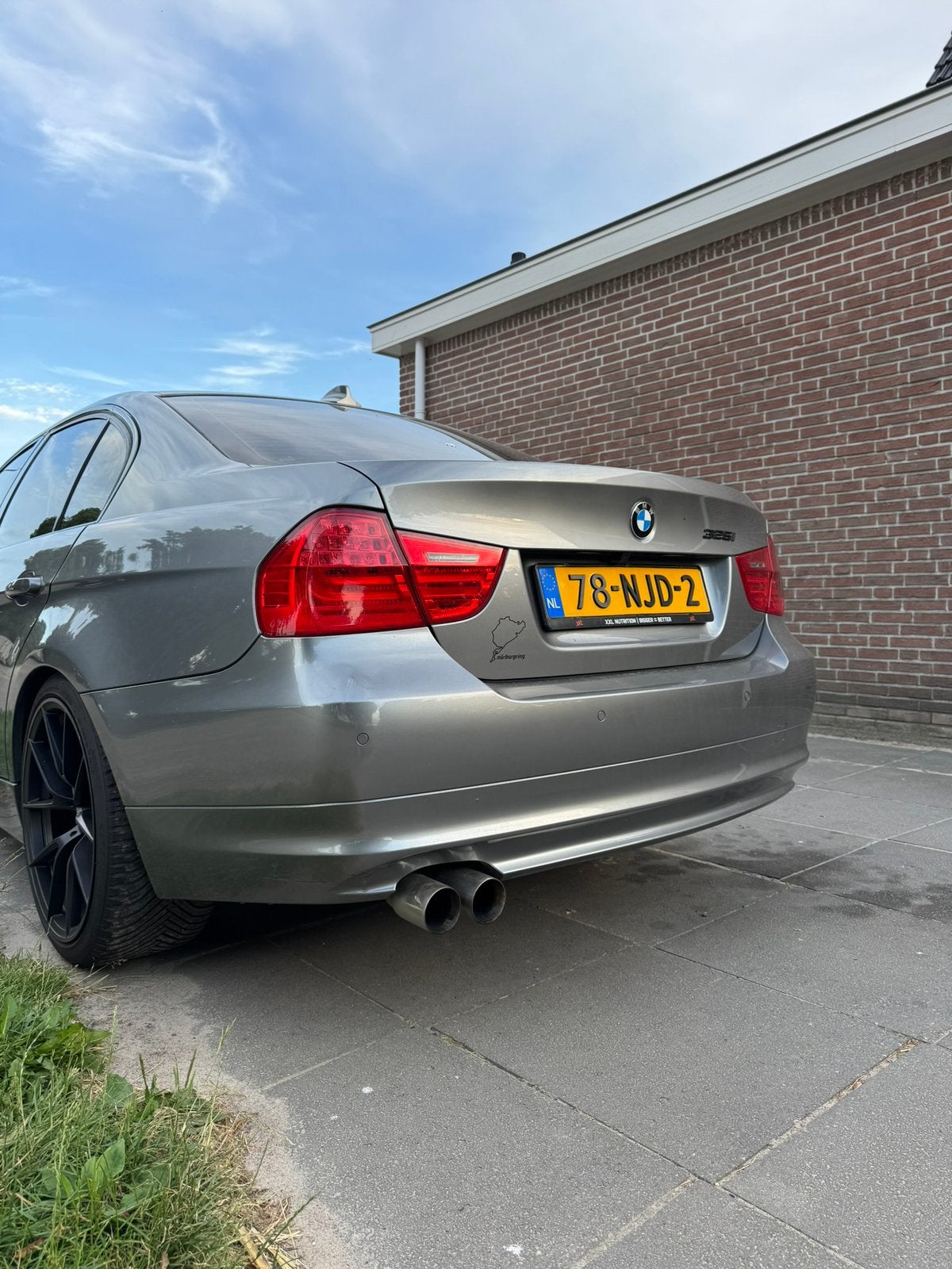 BMW 325I BUSINESS LINE |CARPLAY| BI-XENON|, Auto's, 745 kg, Zwart, 2996 cc, 75 €/maand
