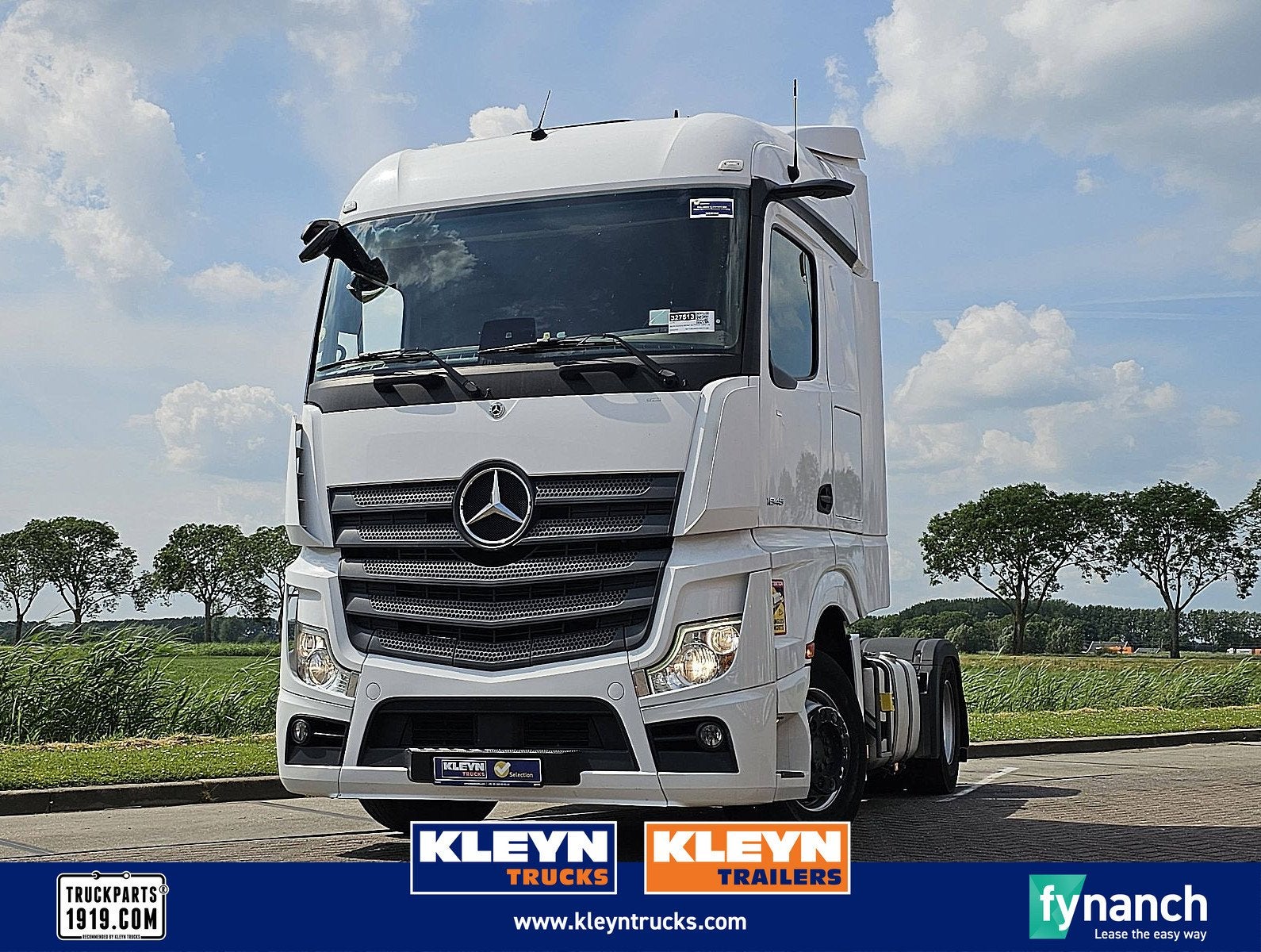 MERCEDES-BENZ ACTROS 1845 LS, Automaat, Euro 6, Wit, Mercedes-Benz