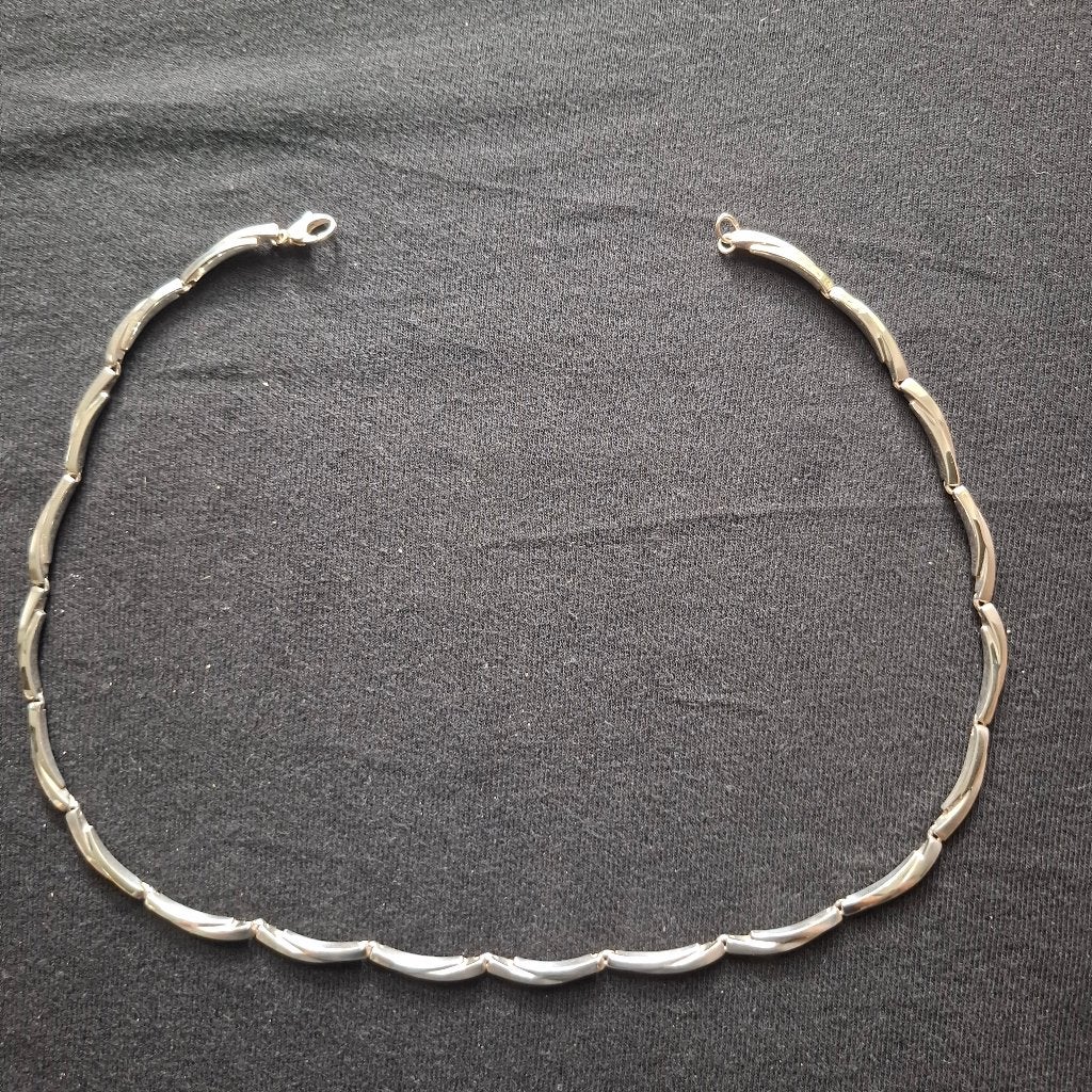 Ketting zilver 925, Ophalen of Verzenden, Zo goed als nieuw, Zilver, Zilver