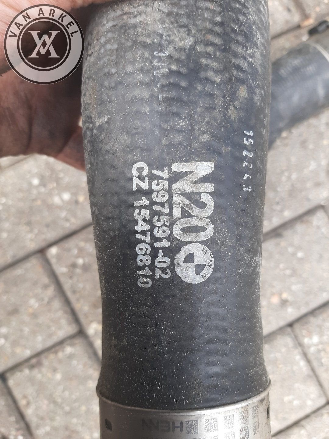 Bmw inlaat pijp n20 7597591, Gebruikt, -, -, Ophalen of Verzenden