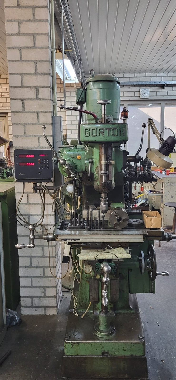 Gorton freesmachine, Doe-het-zelf en Verbouw, Gereedschap | Freesmachines, Ophalen, Gebruikt, Elektrisch, Overige soorten