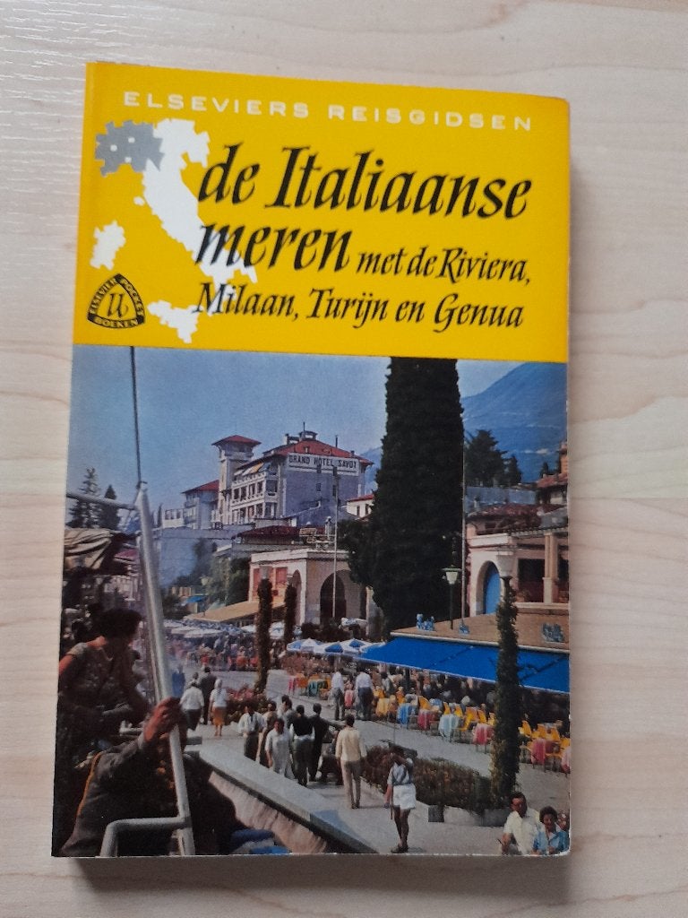 ELSEVIERS REISGIDS DE ITALIAANSE MEREN MET DE RIVIERA, Boeken, Reisgidsen, Gelezen, Capitool, Europa, Ophalen of Verzenden