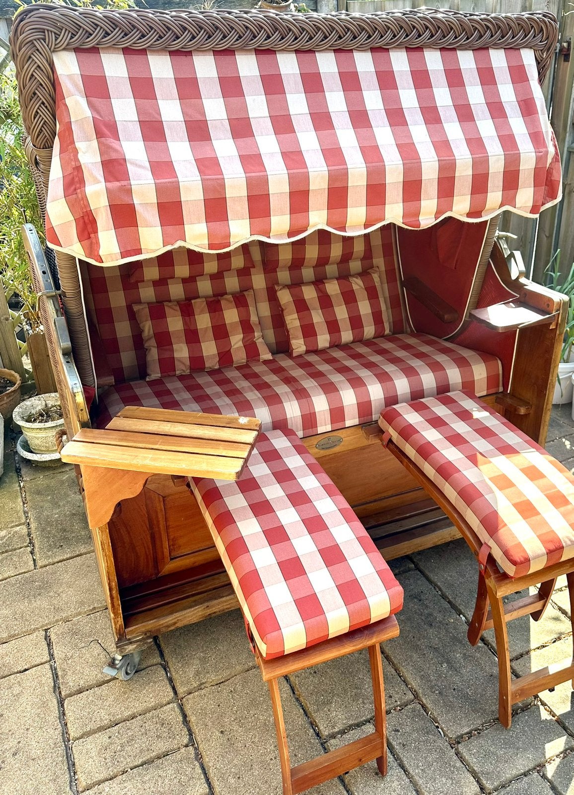 Garden Cocoon Luxus / Luxe Tuincocon / Tweepersoons, Ophalen, Gebruikt, Hout