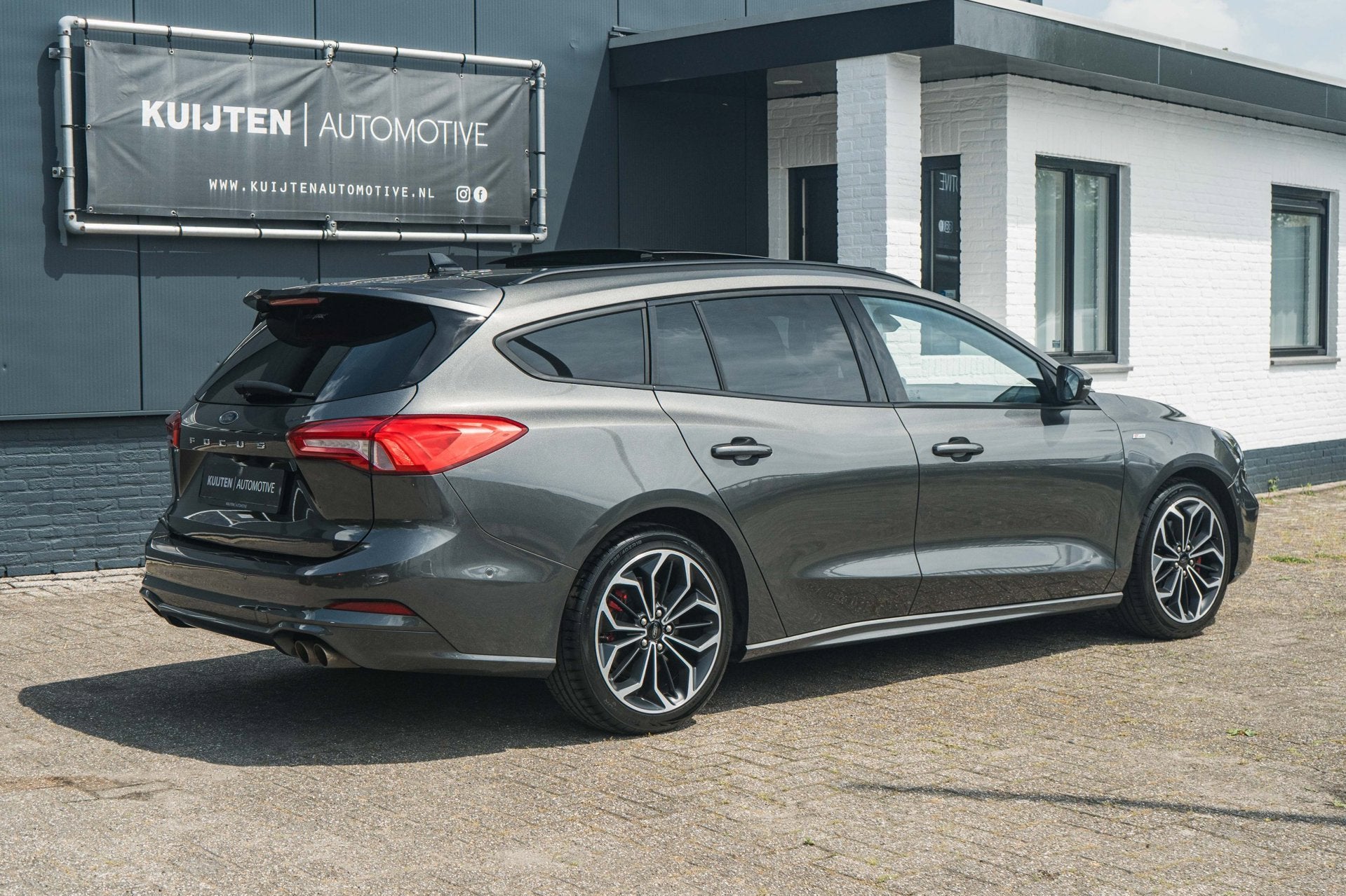Ford Focus Wagon 1.5 EcoBoost ST Line / LED / Pano / HUD / W, Auto's, Ford, 150 pk, Handgeschakeld, 3 cilinders, 5 stoelen