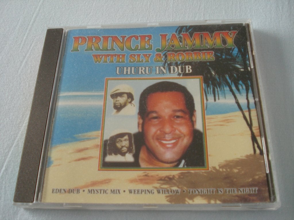 PRINCE JAMMY with SLY & ROBBIE -UHURU IN DUB, Cd's en Dvd's, Dub, Inclusief boekje, Ophalen of Verzenden, Zo goed als nieuw