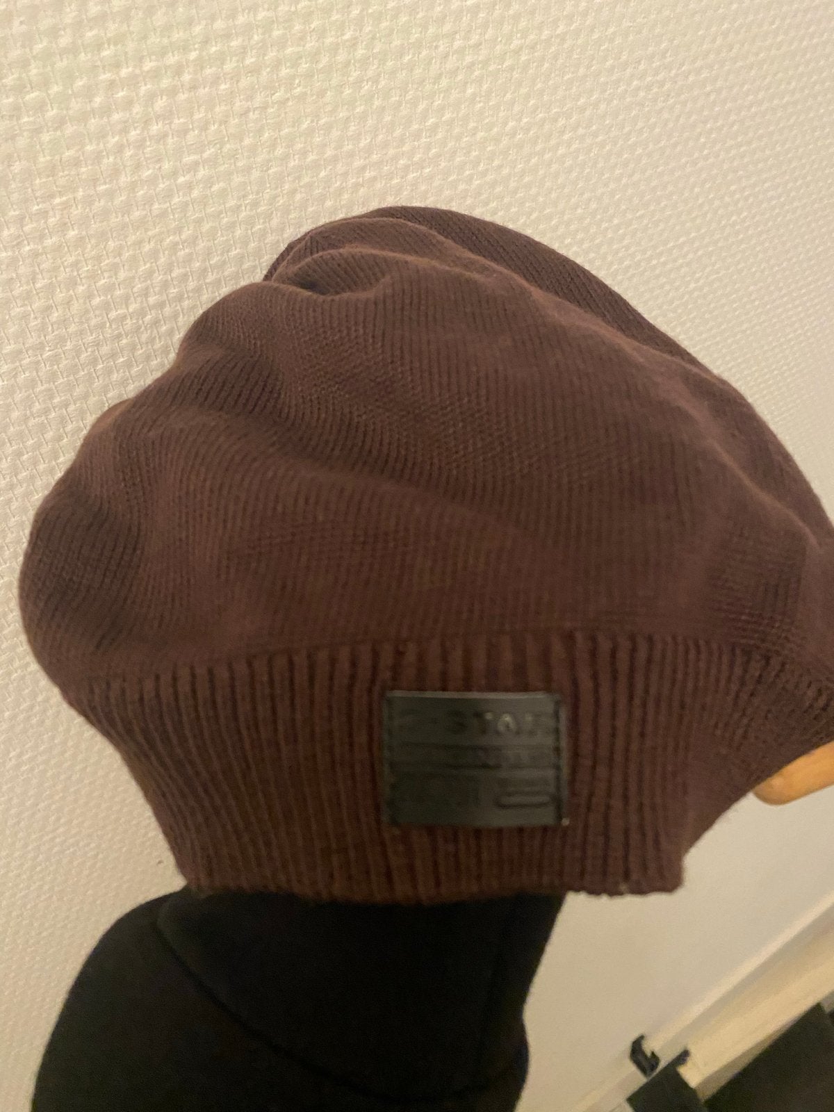 G-Star Raw Muts - Bruin, Ophalen of Verzenden, Nieuw, Maat 38/40 (M), Muts