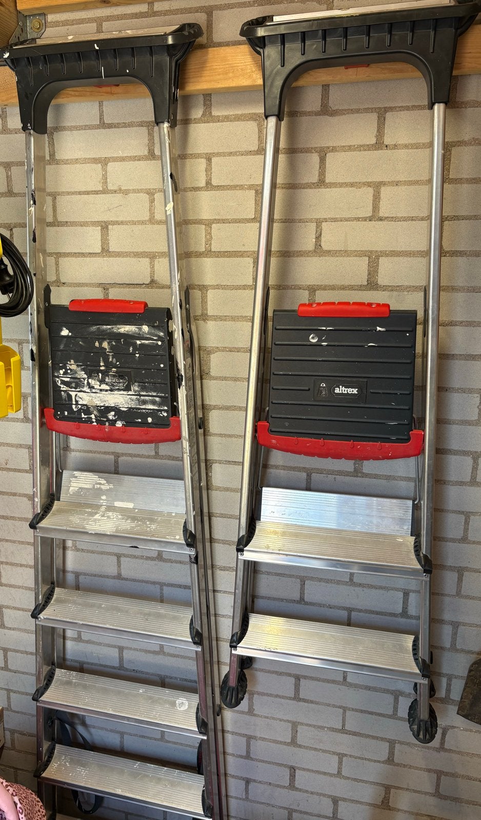 Altrex ladders: 3 en 5 treden, Doe-het-zelf en Verbouw, Ladders en Trappen, Ophalen, Gebruikt, Ladder, 2 tot 4 meter
