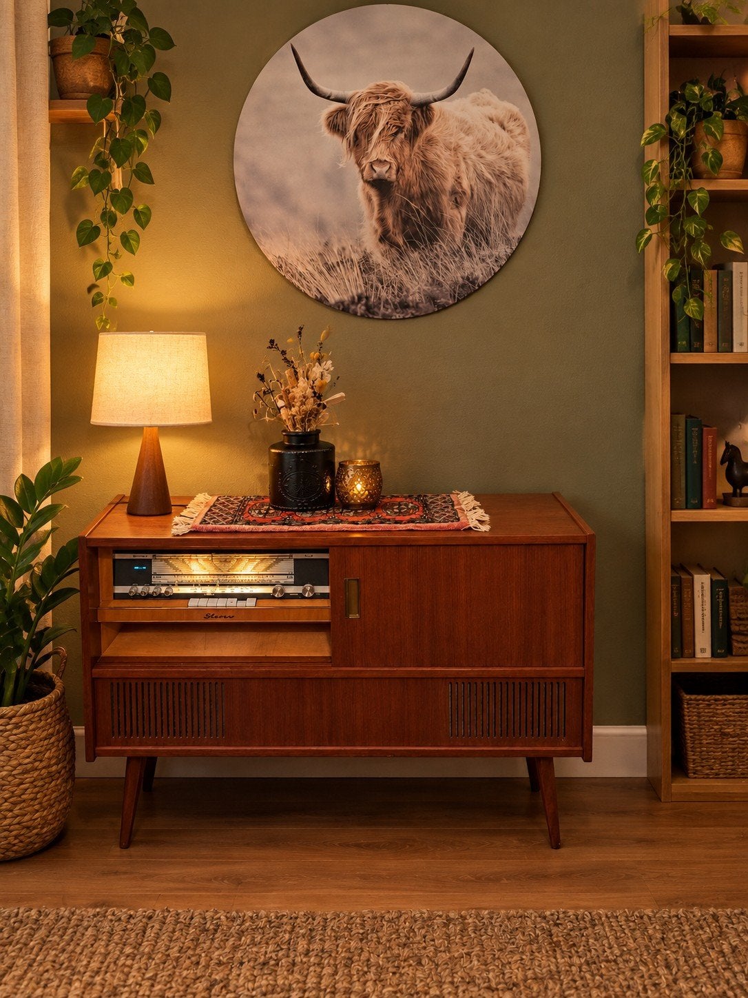 prachtig vintage radiomeubel van imperial met platenspeler, Ophalen of Verzenden