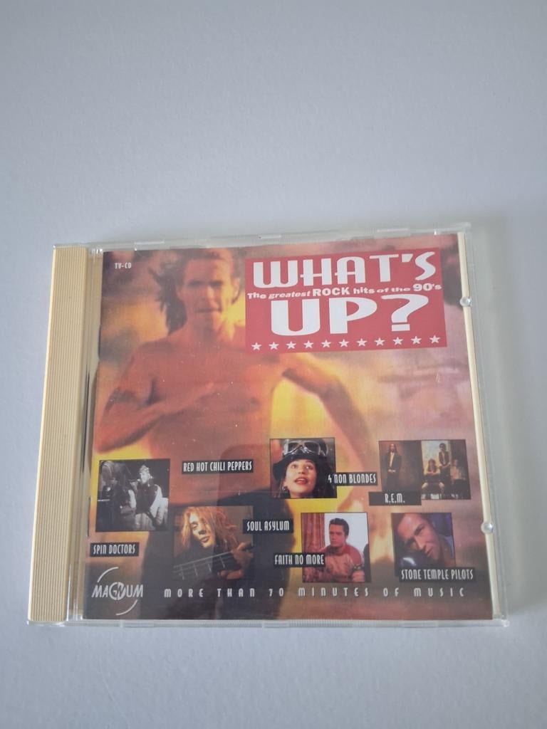 Cd, What's up, the greatest, rock hits of the 90's, Cd's en Dvd's, Cd's | Verzamelalbums, Ophalen of Verzenden, Gebruikt, Rock en Metal