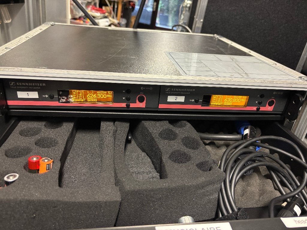 Sennheiser EW100G3 set in flightcase, Muziek en Instrumenten, Ophalen, Gebruikt, Sennheiser, Am Labor 1  30900 Wedemark  Germany